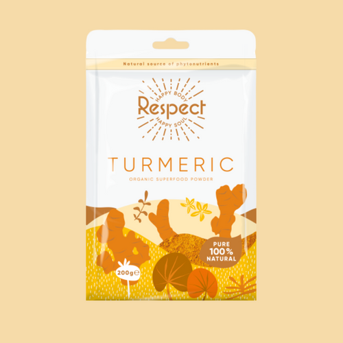 Organic Turmeric - Respect - Happy body - Happy soul