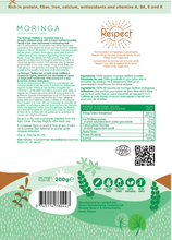 Load image into Gallery viewer, Moringa powder - Respect - Happy body - Happy soul
